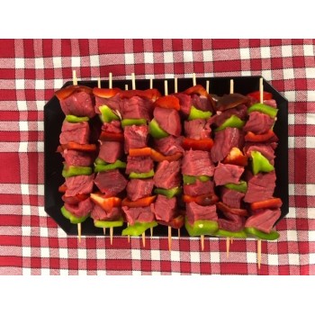 Brochettes de boeuf