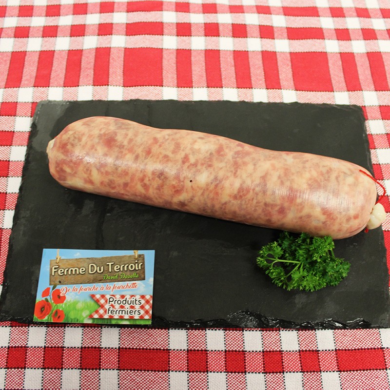 saucisson a cuire 5.20€ piece de 500g